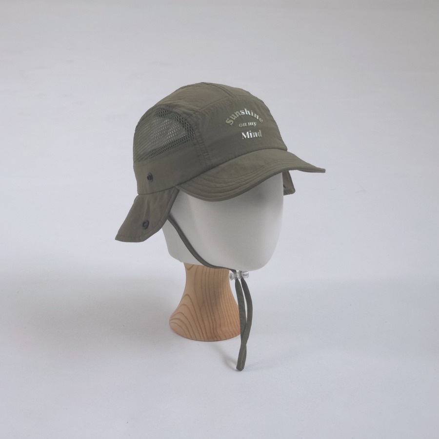 LittleHat 帽子 작은모자 썬샤인메쉬넥가드캡-細節圖5