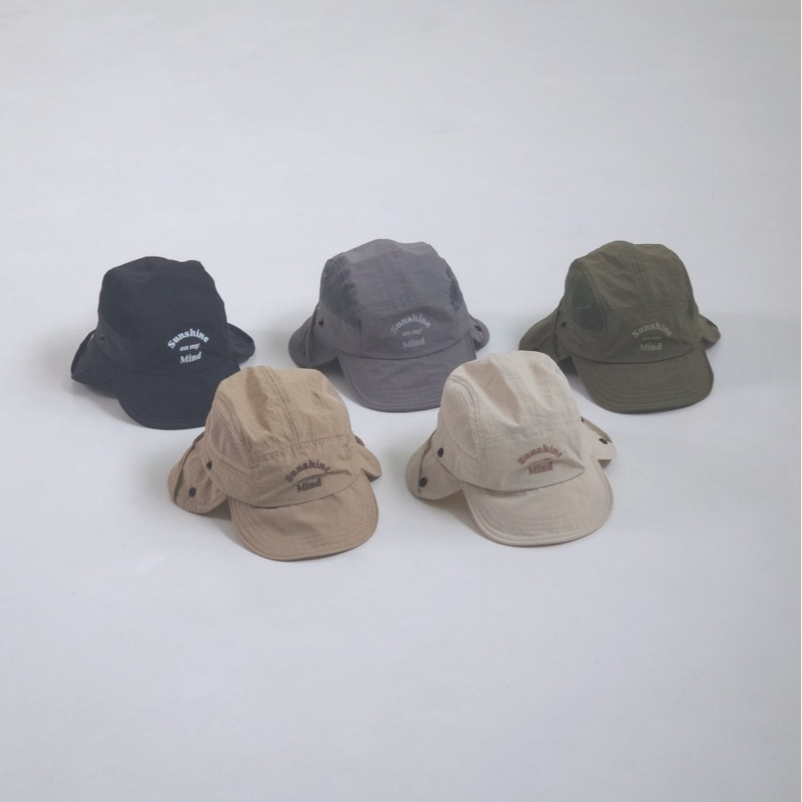 LittleHat 帽子 작은모자 썬샤인메쉬넥가드캡-細節圖7