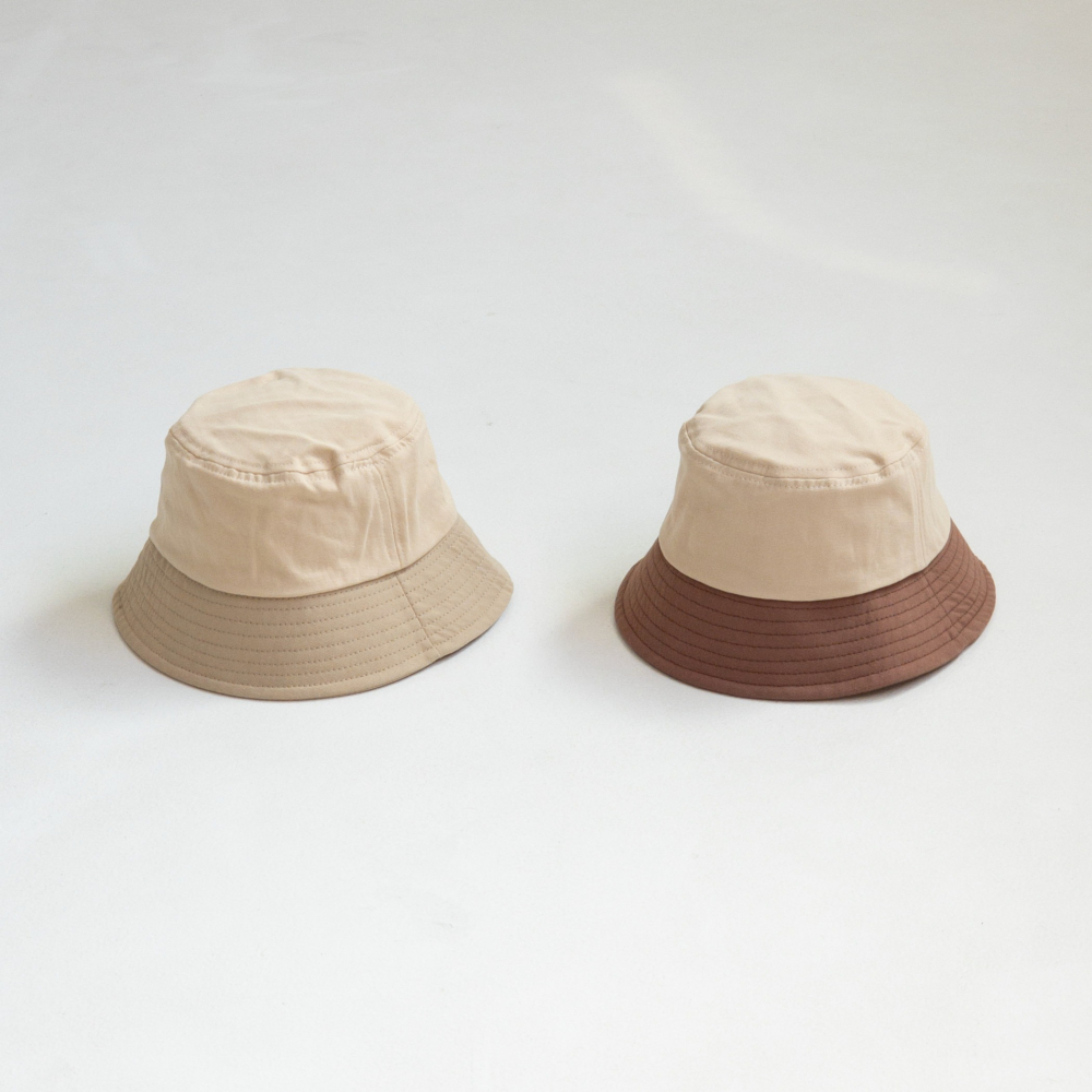 LittleHat 帽子 작은모자 콤비마루버킷햇-細節圖3