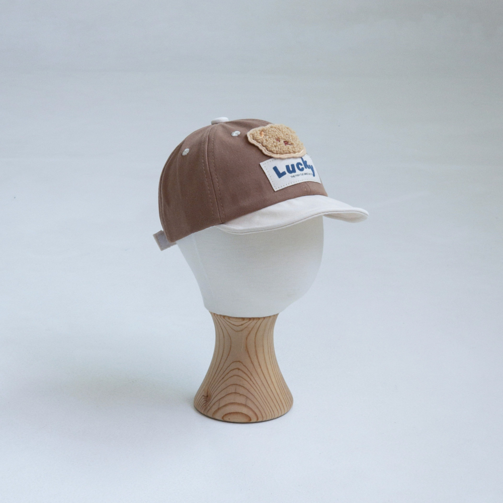 LittleHat 帽子 작은모자 콤비럭키베어얌체모-細節圖2