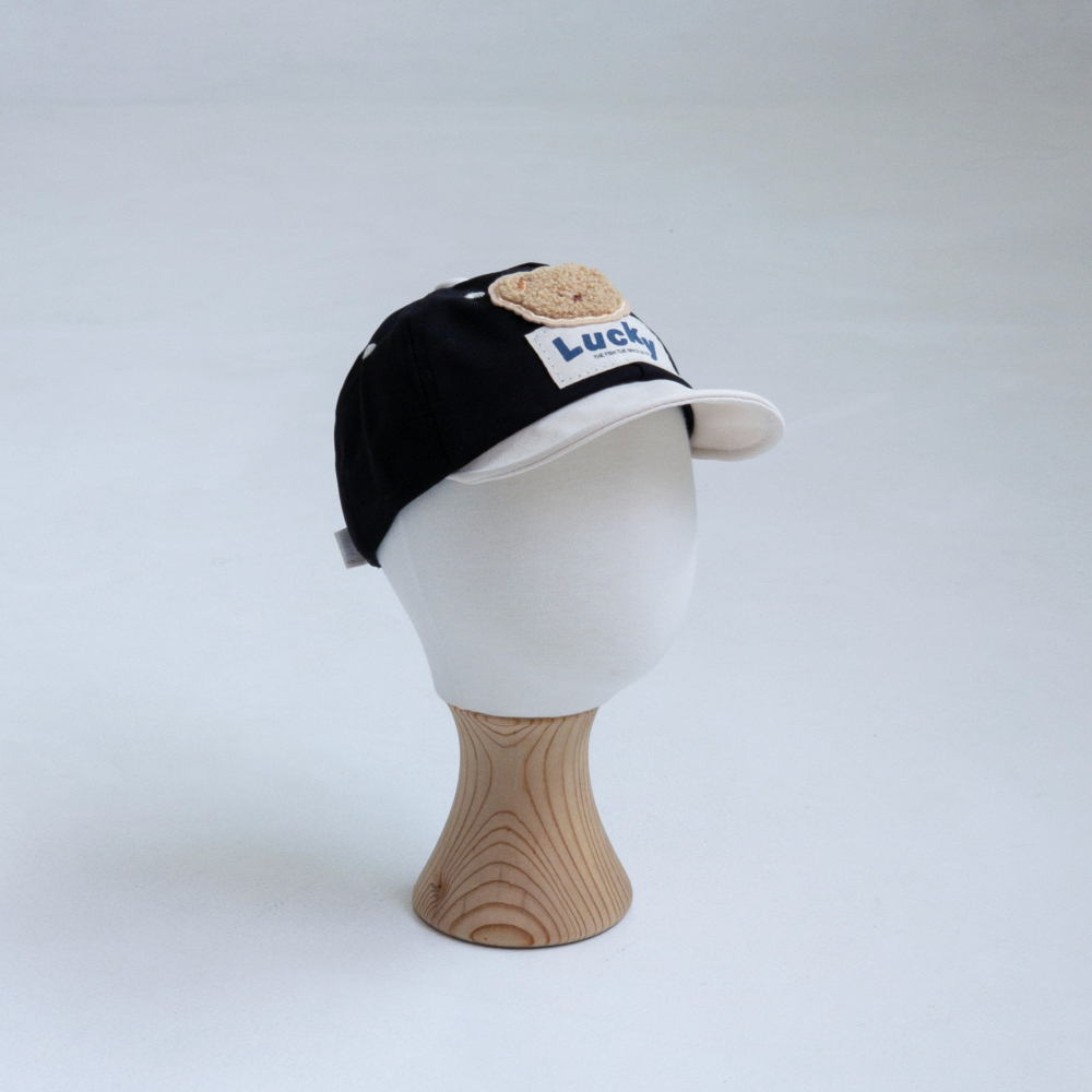 LittleHat 帽子 작은모자 콤비럭키베어얌체모-細節圖3