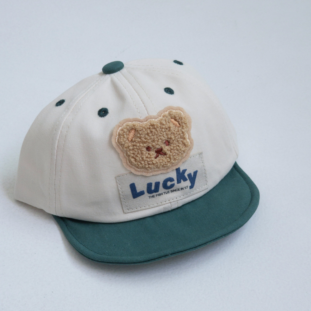 LittleHat 帽子 작은모자 콤비럭키베어얌체모-細節圖8