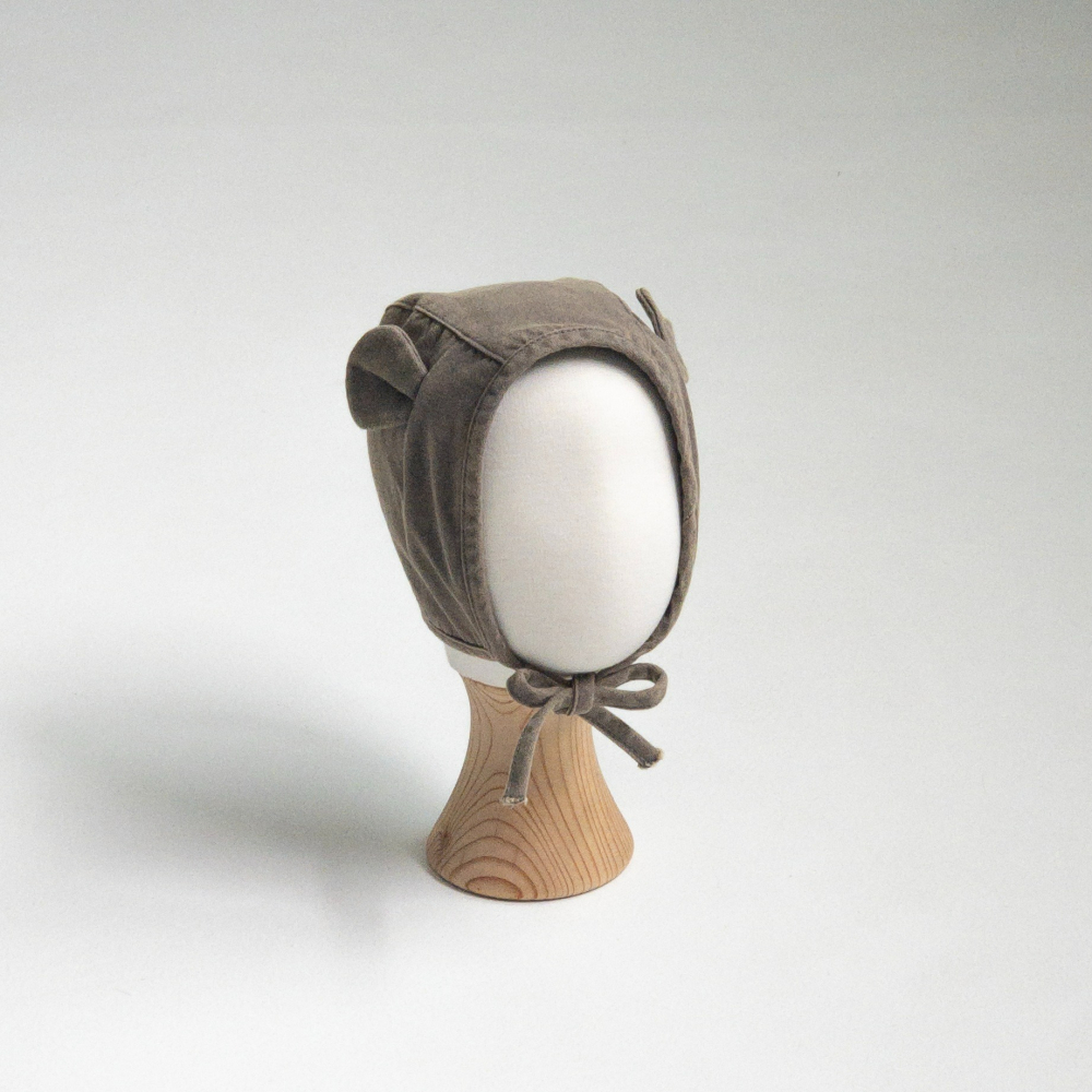 LittleHat 帽子 작은모자 워싱베어보넷-細節圖2