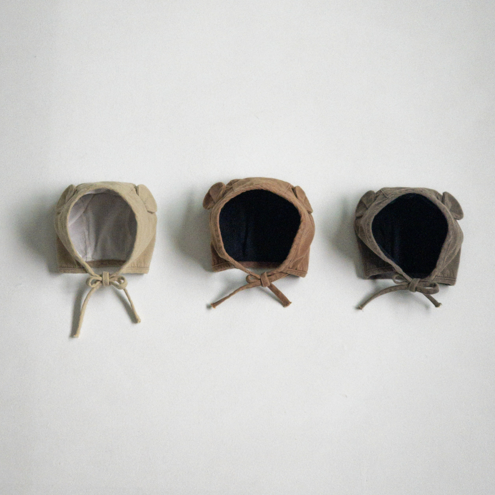 LittleHat 帽子 작은모자 워싱베어보넷-細節圖5