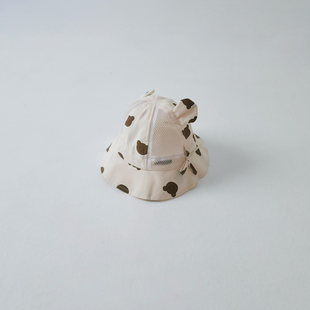 LittleHat 帽子 작은모자 매쉬베어버킷햇-細節圖2