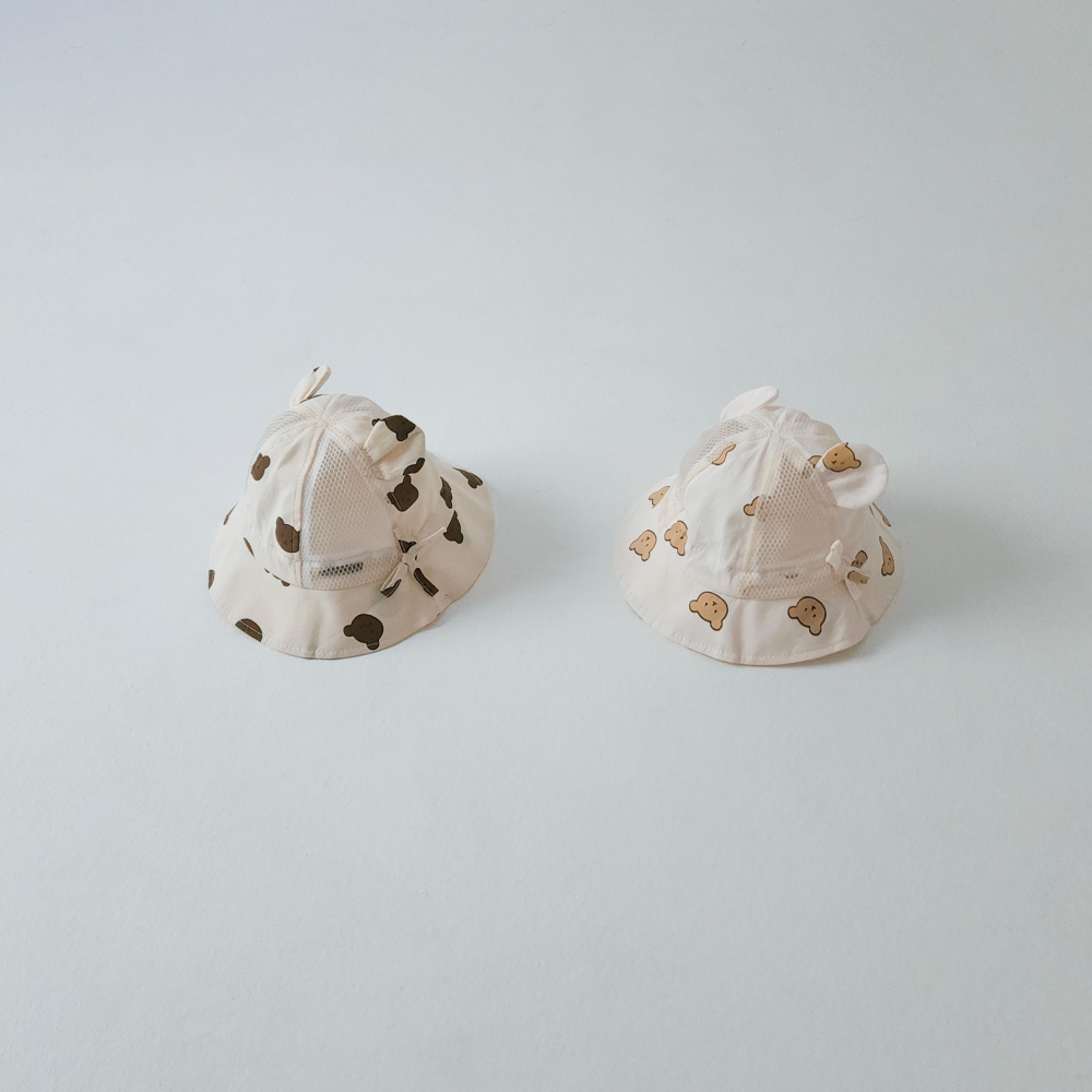 LittleHat 帽子 작은모자 매쉬베어버킷햇-細節圖3