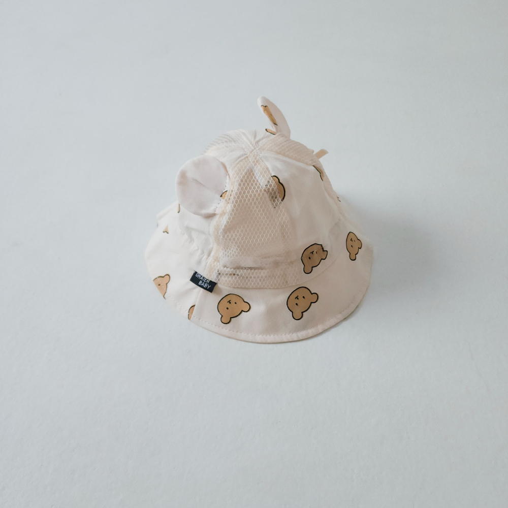 LittleHat 帽子 작은모자 매쉬베어버킷햇-細節圖5