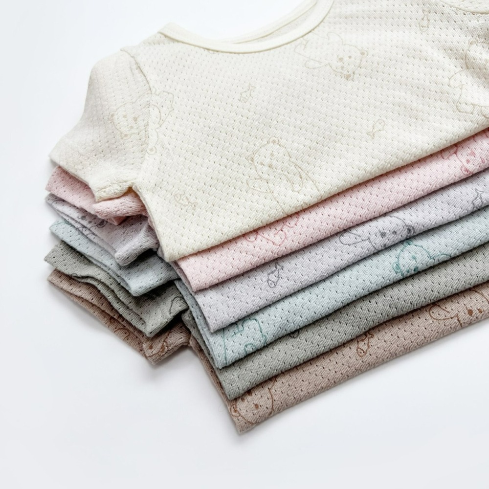 Lime&Blue 套裝 上下 라인앤블루 피쉬베어실내복(반팔)-細節圖7