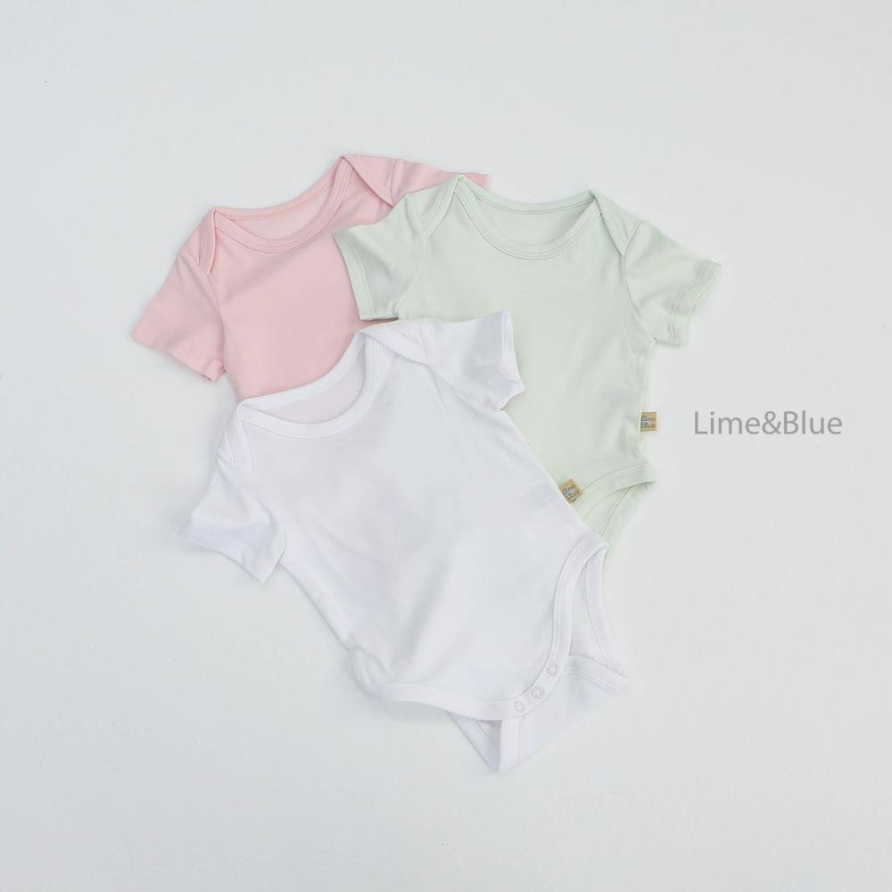 Lime&Blue 包屁衣 라인앤블루 썸머패피슈트-細節圖2