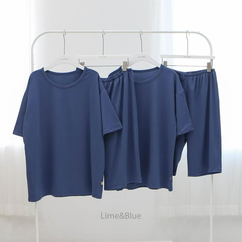 Lime&Blue 套裝 上衣 라인앤블루 썸머패피상하세트(성인)-規格圖9