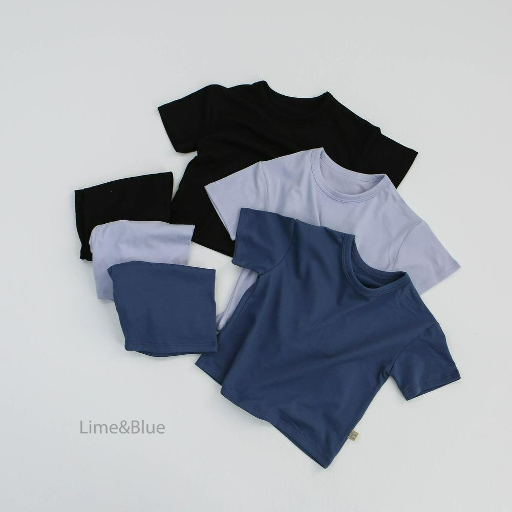 Lime&Blue 套裝 上下 라인앤블루 썸머패피상하세트-細節圖4