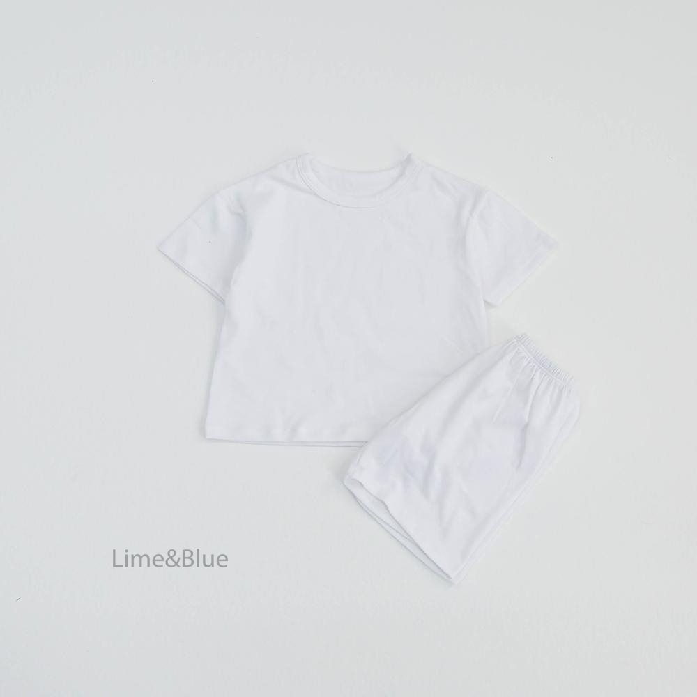 Lime&Blue 套裝 上下 라인앤블루 썸머패피상하세트-規格圖10