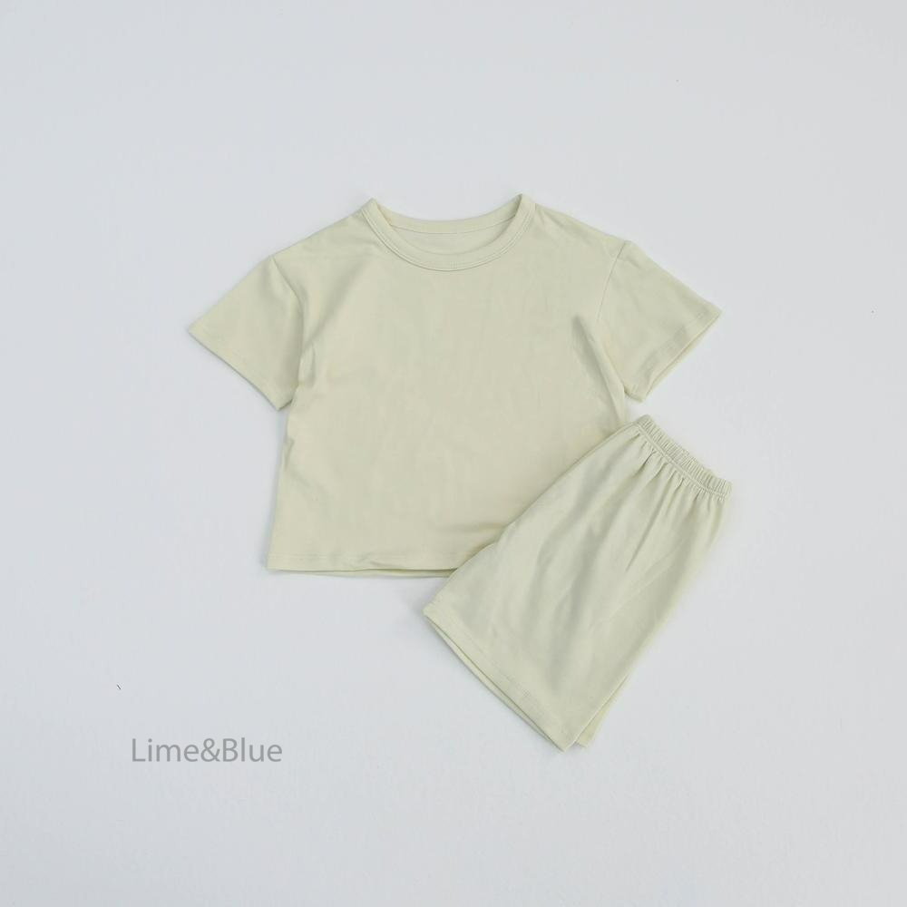 Lime&Blue 套裝 上下 라인앤블루 썸머패피상하세트-規格圖10
