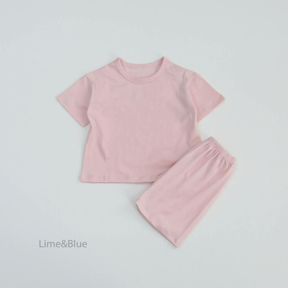 Lime&Blue 套裝 上下 라인앤블루 썸머패피상하세트-規格圖10