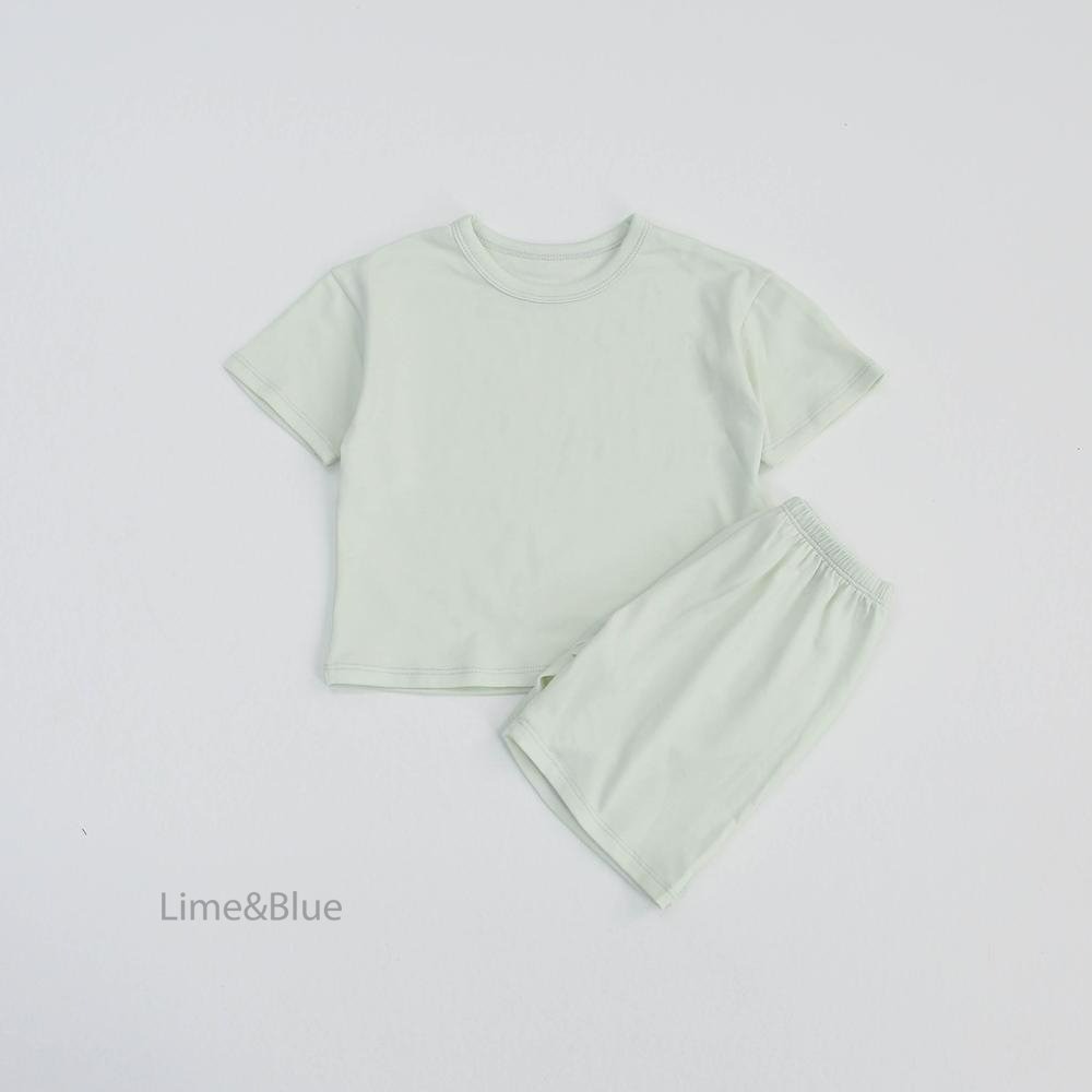 Lime&Blue 套裝 上下 라인앤블루 썸머패피상하세트-規格圖10