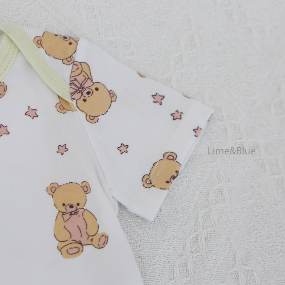 Lime&Blue 套裝 上下 (bebe) 라인앤블루 별곰돌이베이비세트-細節圖5