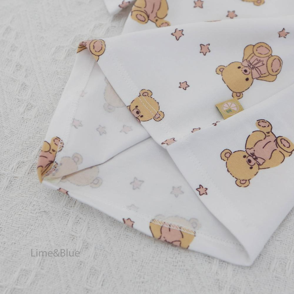 Lime&Blue 套裝 上下 (bebe) 라인앤블루 별곰돌이베이비세트-細節圖6