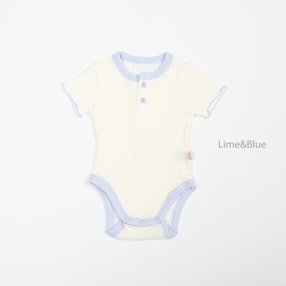 Lime&Blue 包屁衣 라인앤블루 마쉬멜로반팔슈트-規格圖9