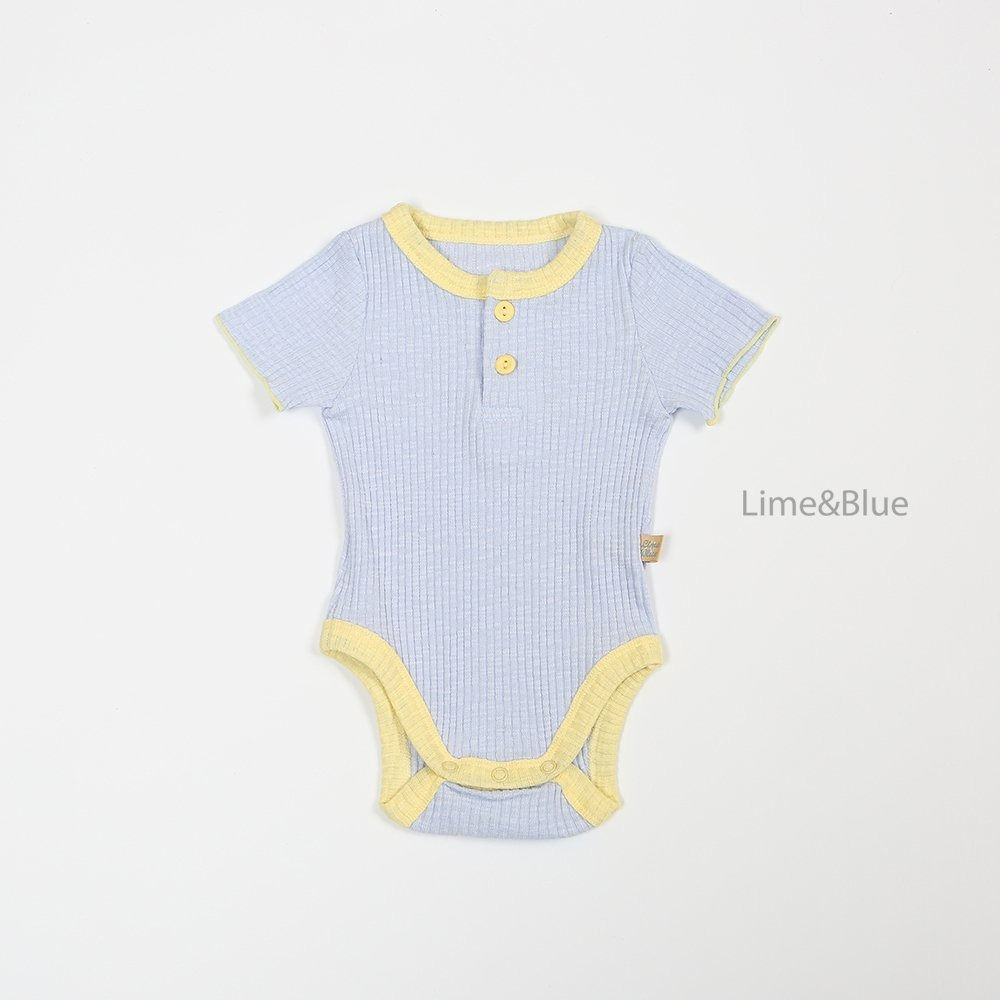 Lime&Blue 包屁衣 라인앤블루 마쉬멜로반팔슈트-規格圖9