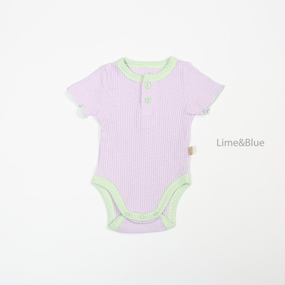 Lime&Blue 包屁衣 라인앤블루 마쉬멜로반팔슈트-規格圖9