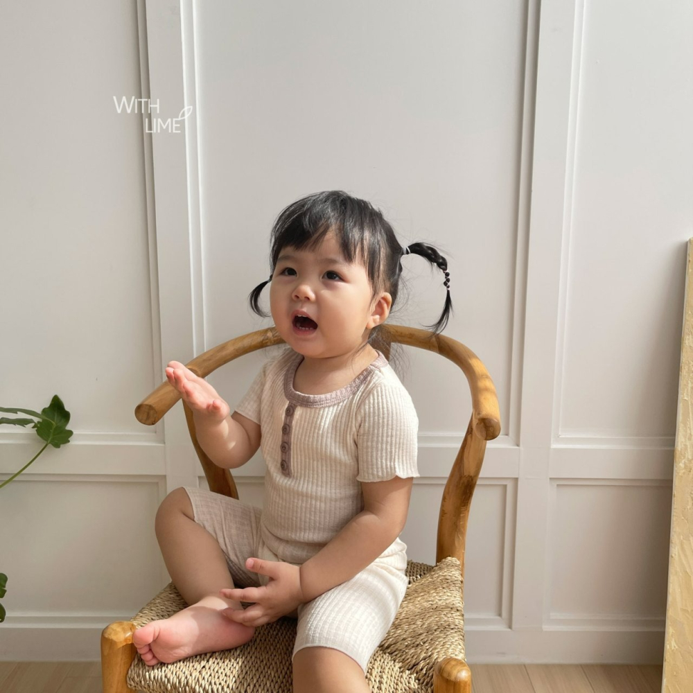 Lime&Blue 套裝 上下 라인앤블루 도브실내복-細節圖2