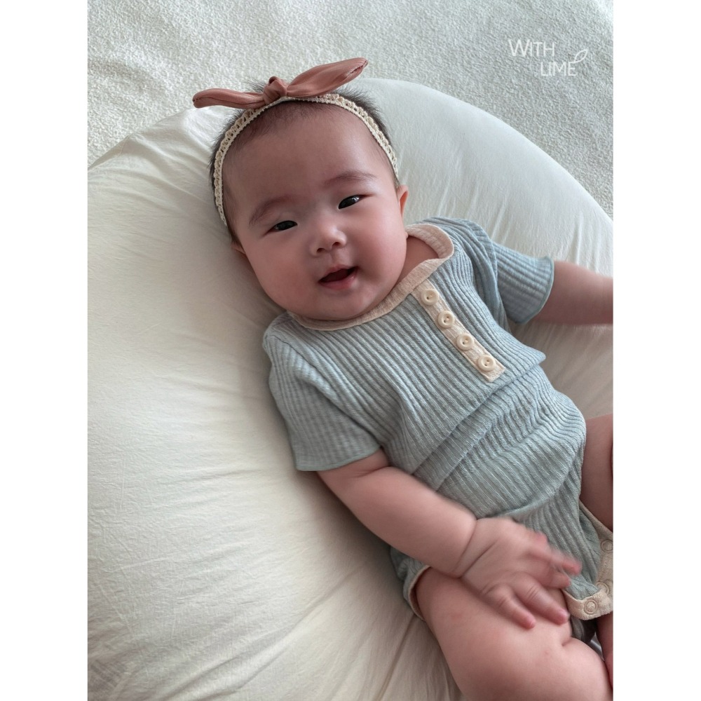 Lime&Blue 包屁衣 라인앤블루 도브슈트-細節圖3