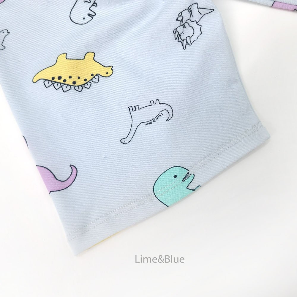 Lime&Blue 套裝 上下 라인앤블루 다이노상하세트-細節圖8