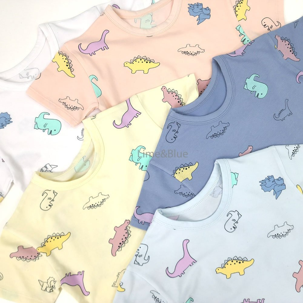 Lime&Blue 套裝 上下 라인앤블루 다이노상하세트-細節圖9