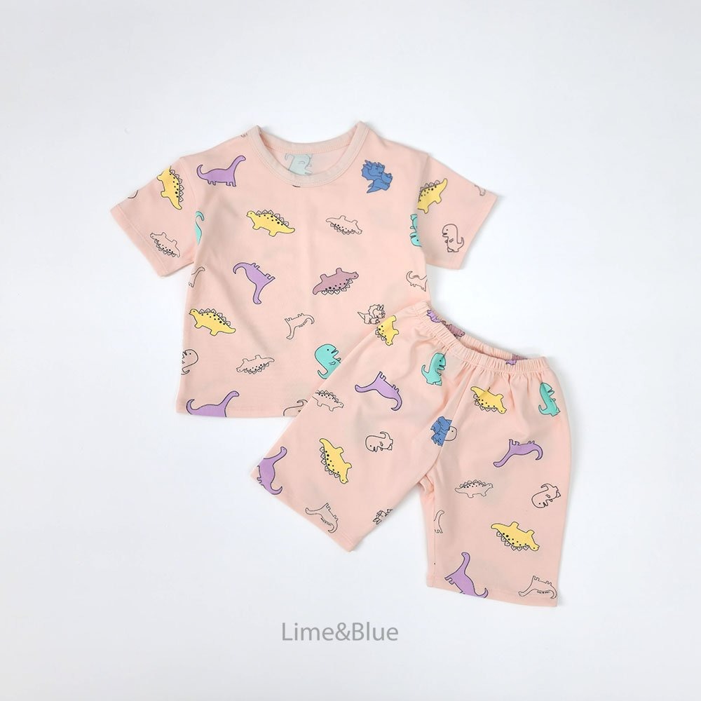 Lime&Blue 套裝 上下 라인앤블루 다이노상하세트-規格圖9