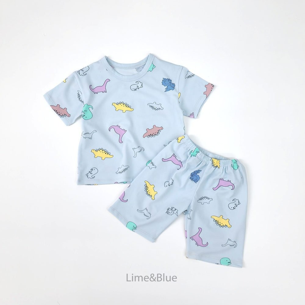 Lime&Blue 套裝 上下 라인앤블루 다이노상하세트-規格圖9