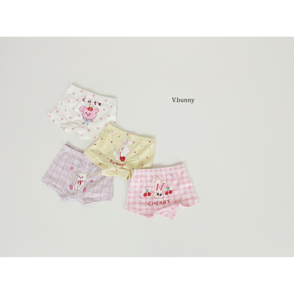 V.bunny 內褲 바닐라버니 체크체리팬티-細節圖2