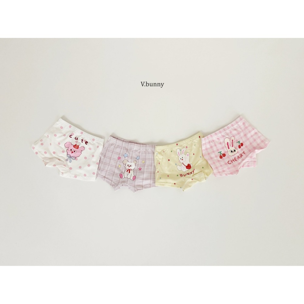 V.bunny 內褲 바닐라버니 체크체리팬티-細節圖5