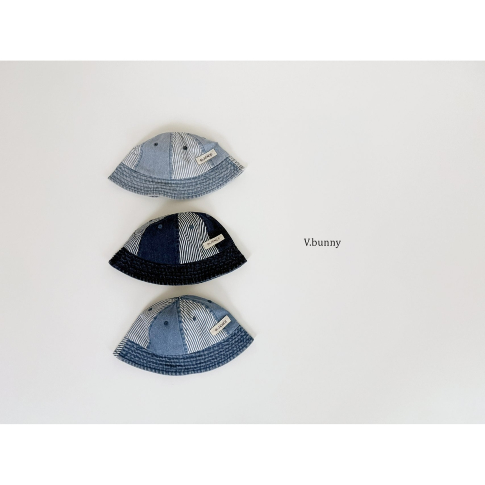 V.bunny 帽子 바닐라버니 믹스데님모자-細節圖3