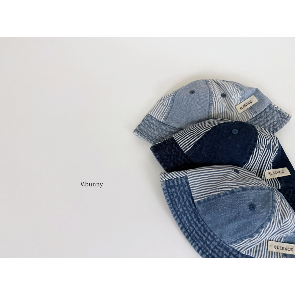 V.bunny 帽子 바닐라버니 믹스데님모자-細節圖5
