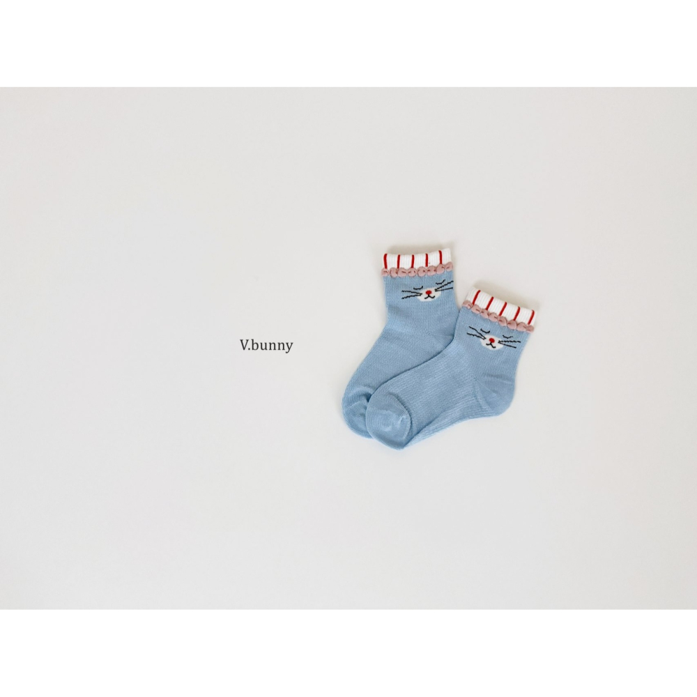 V.bunny 襪子 바닐라버니 디어프랜양말세트-細節圖9