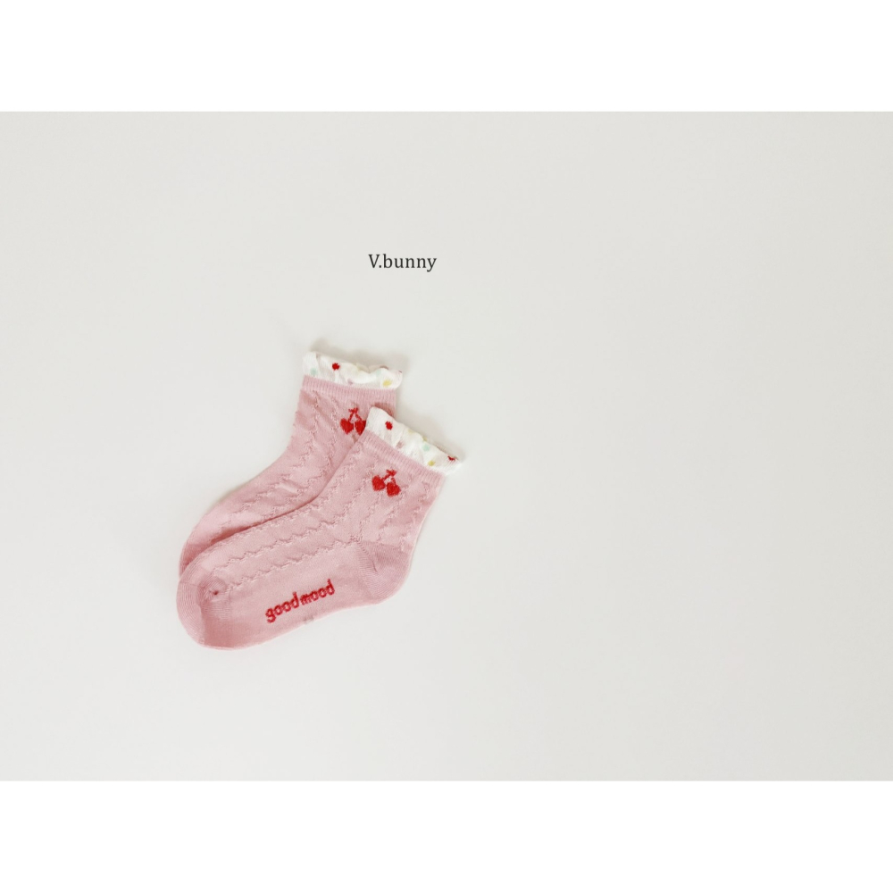 V.bunny 襪子 바닐라버니 디어프랜양말세트-細節圖11