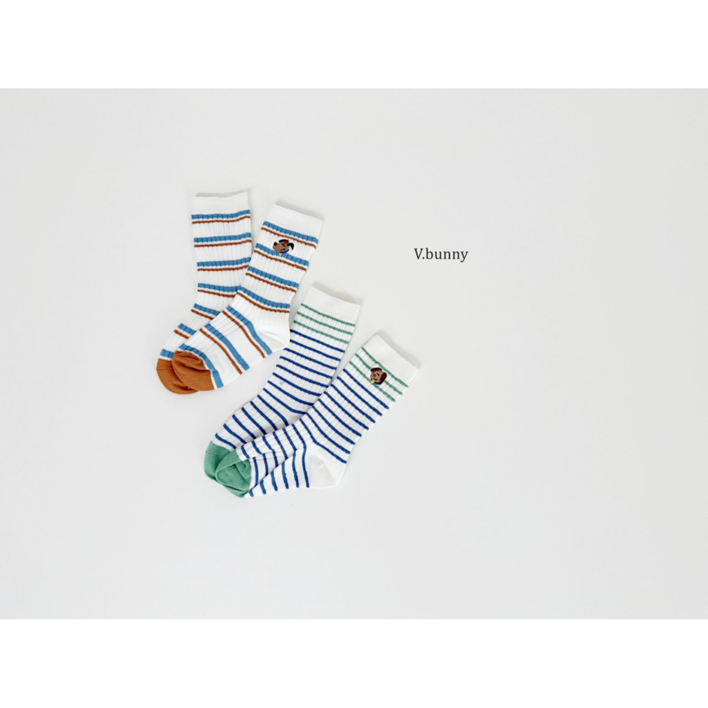V.bunny 襪子 바닐라버니 멍스양말세트-細節圖7