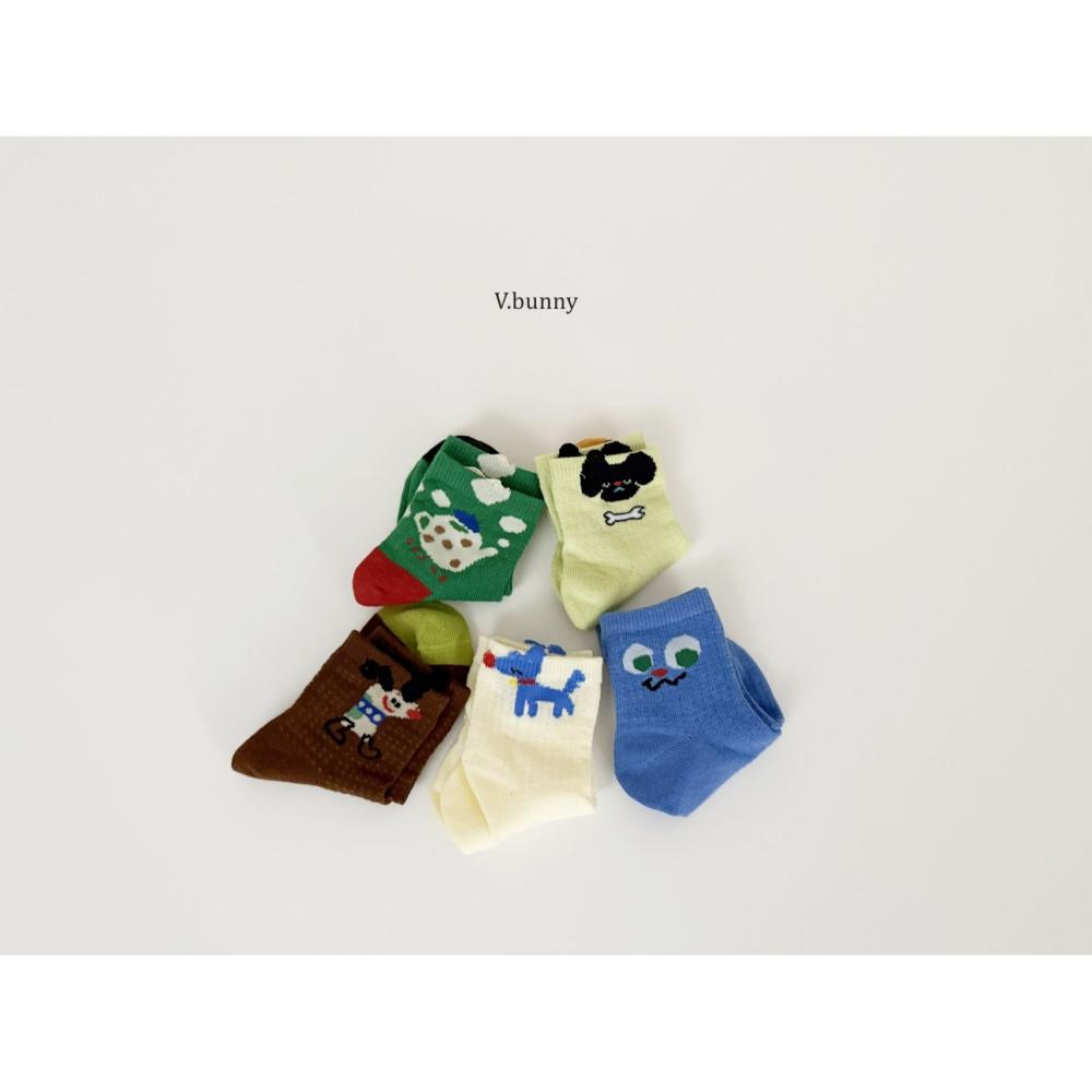 V.bunny 襪子 바닐라버니 주전자양말세트-細節圖2