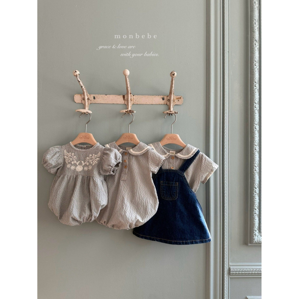 Monbebe 洋裝 몽베베 한나자수원피스-細節圖5