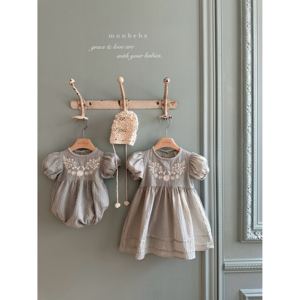 Monbebe 包屁衣 몽베베 한나자수슈트-細節圖2