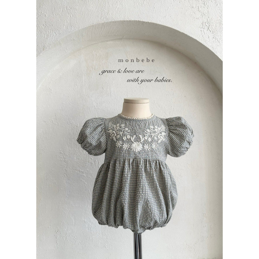 Monbebe 包屁衣 몽베베 한나자수슈트-細節圖9