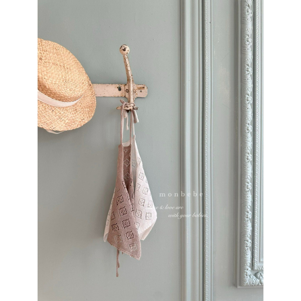 Monbebe 背心 몽베베 니트에이프런-細節圖3