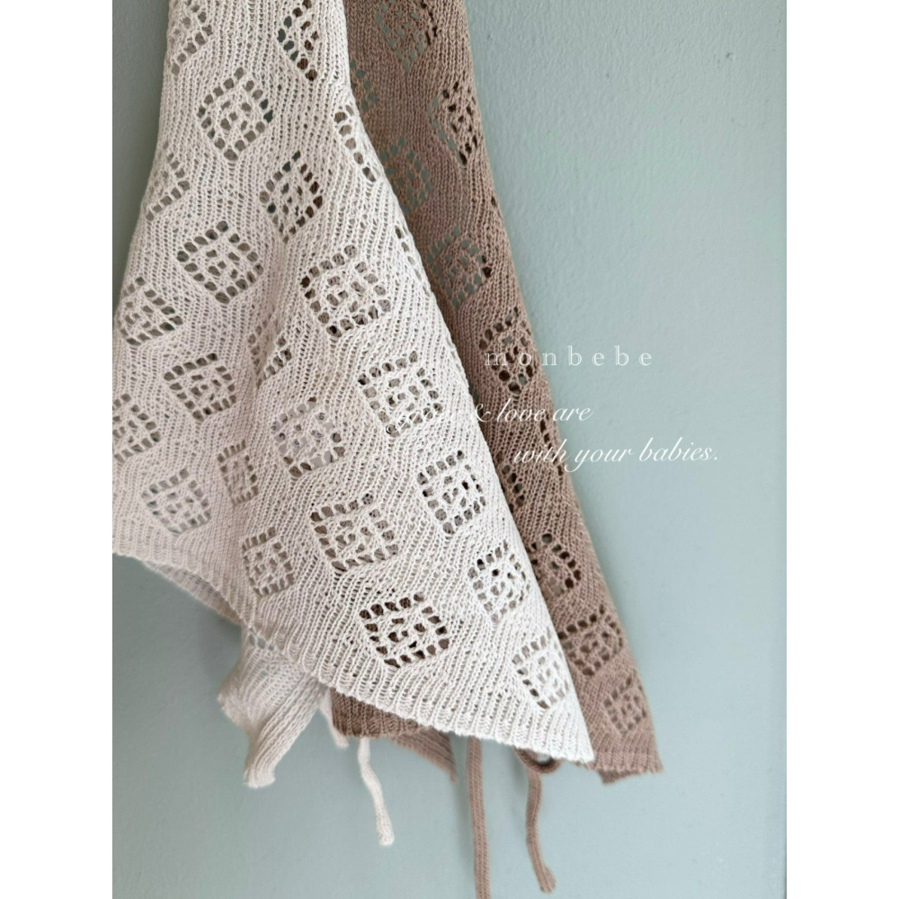 Monbebe 背心 몽베베 니트에이프런-細節圖4