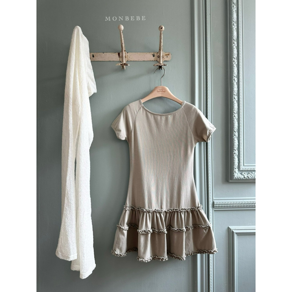 Monbebe 洋裝 親子裝 몽베베 클레어미니원피스엄마-細節圖4
