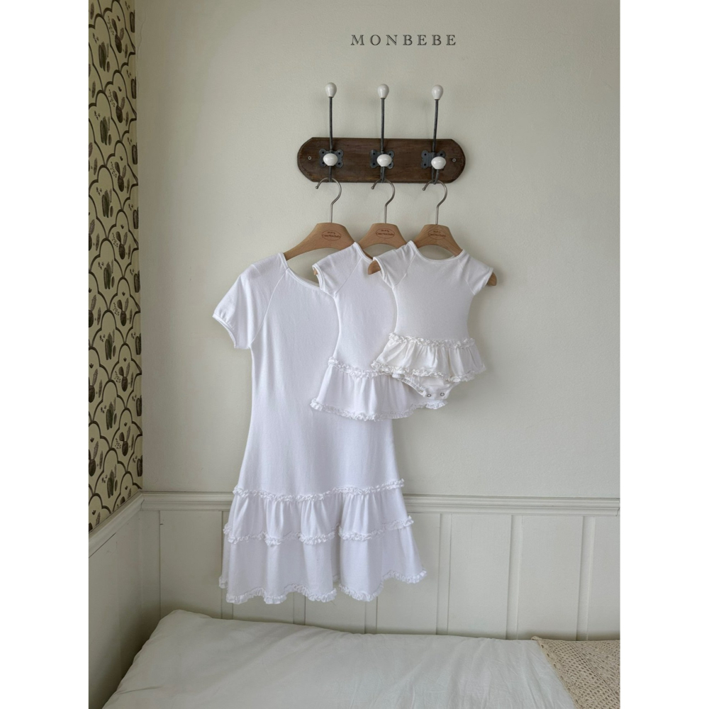 Monbebe 洋裝 親子裝 몽베베 클레어미니원피스엄마-細節圖8