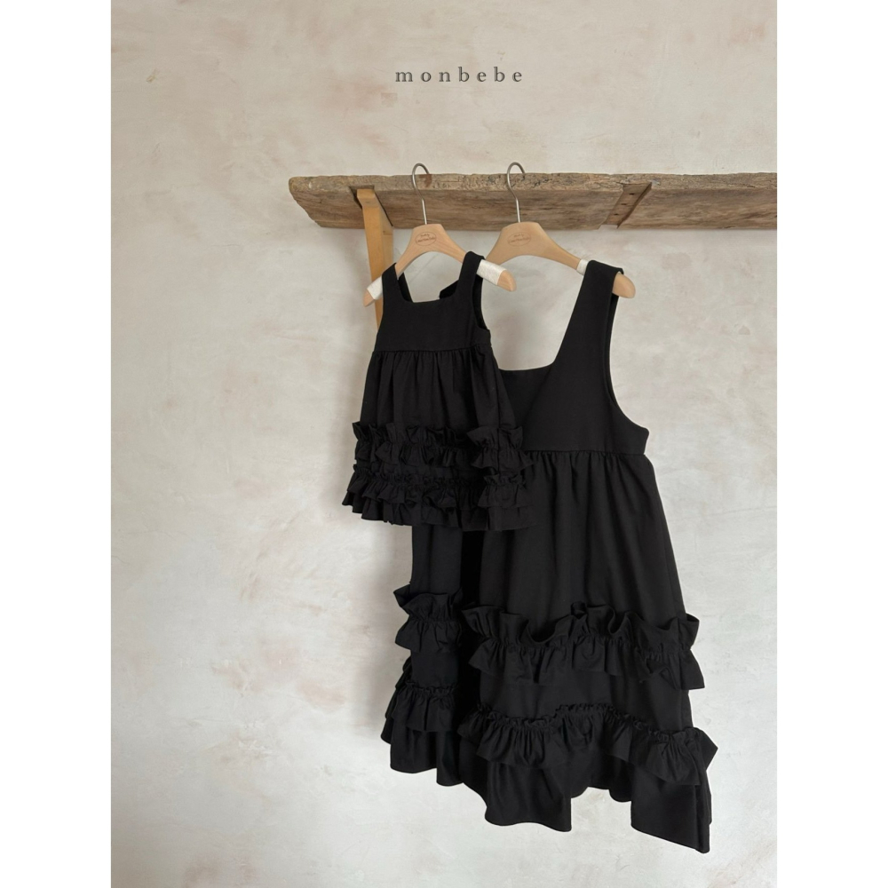 Monbebe 洋裝 親子裝 몽베베 모노프릴원피스엄마-細節圖9