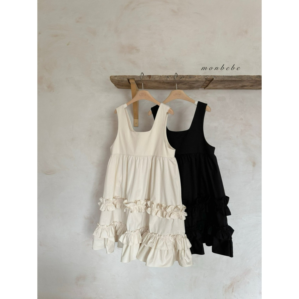 Monbebe 洋裝 親子裝 몽베베 모노프릴원피스엄마-細節圖11