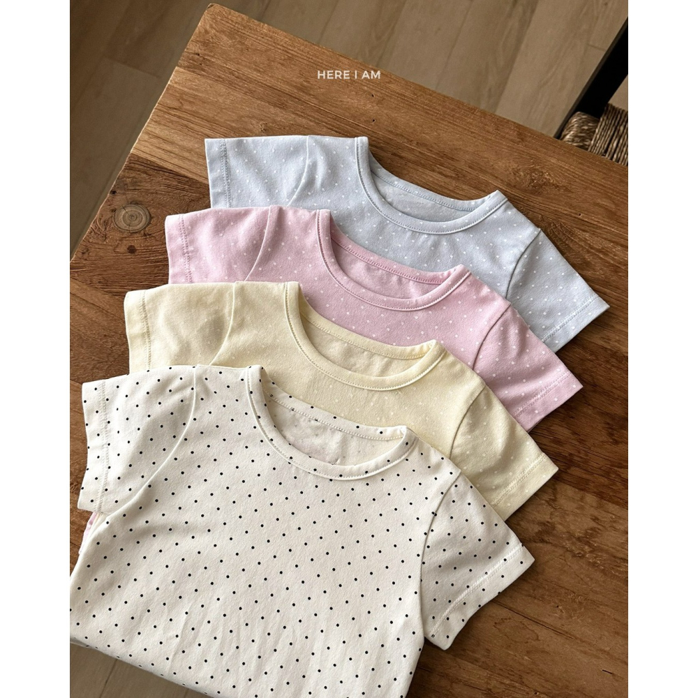 Heariam 套裝 히얼아이엠 도트 모달 실내복-細節圖2