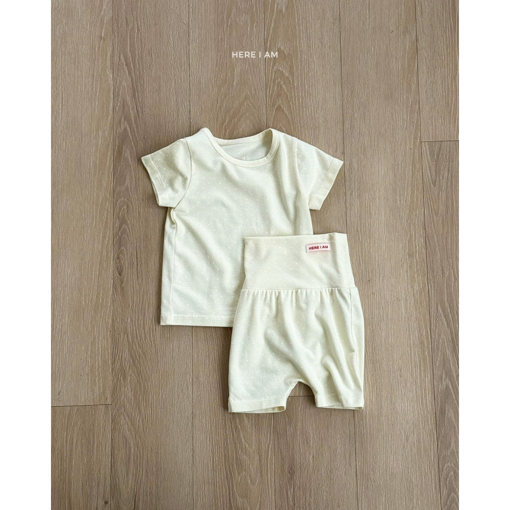 Heariam 套裝 히얼아이엠 도트 모달 실내복-細節圖4