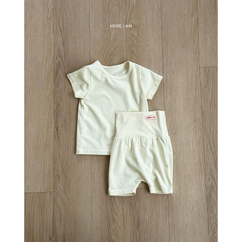 Heariam 套裝 히얼아이엠 도트 모달 실내복-規格圖8